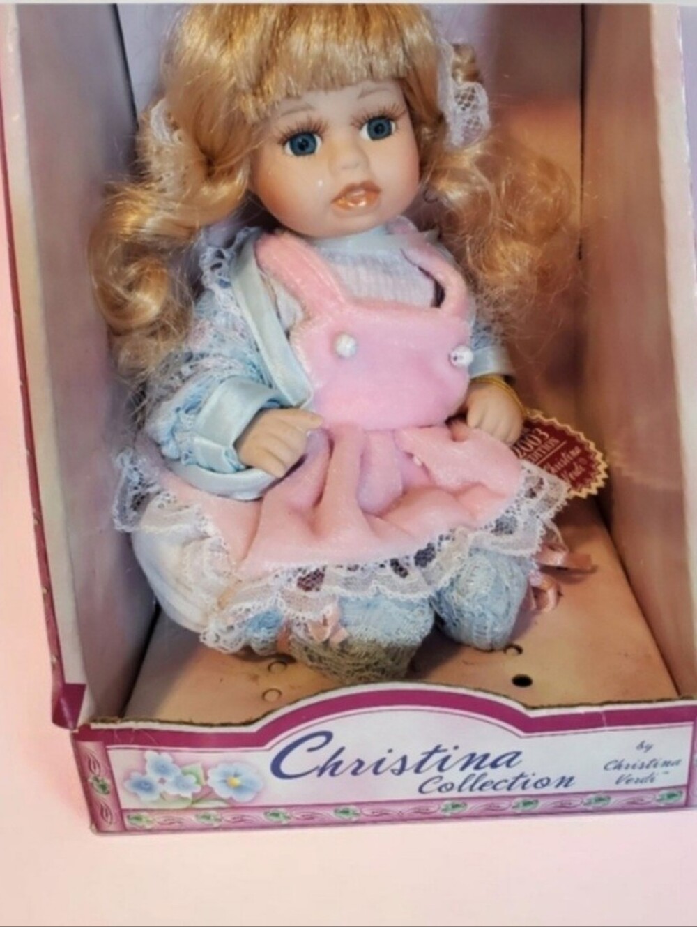 Christina Verdi Fine Porcelain Doll 2003